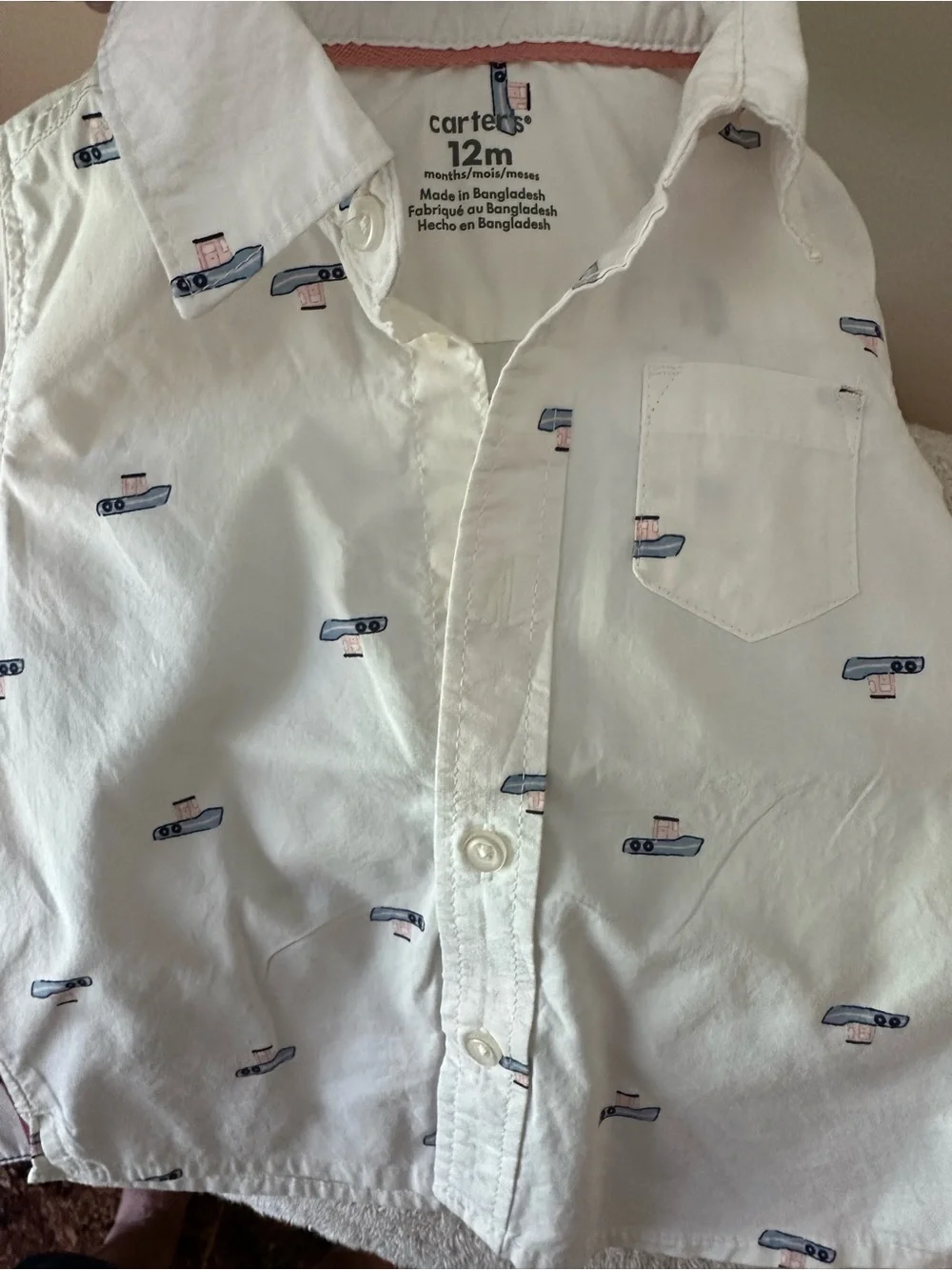 Assorted Boys 7 Piece Bundle. 12 Months.